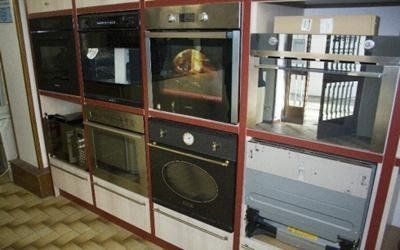 Forni in esposizione nella sede